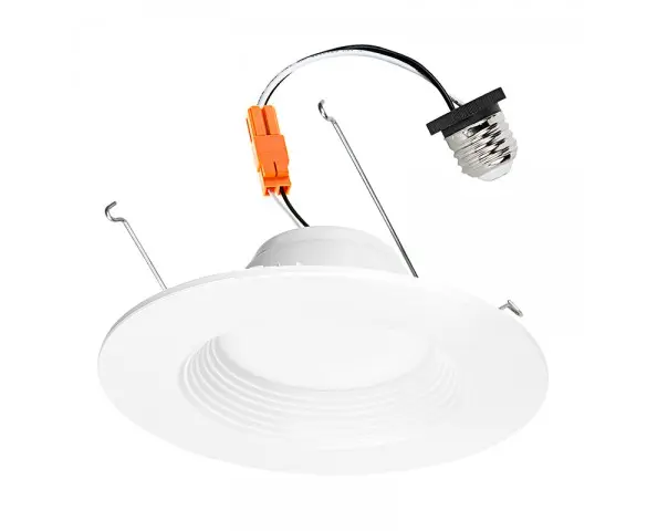 Recessed LED lighting installation